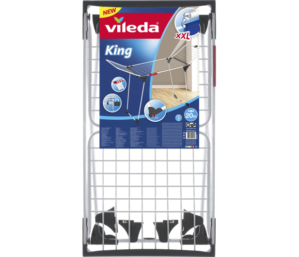 VILEDA Suszarka na pranie KING - 388763 - zdjęcie 7